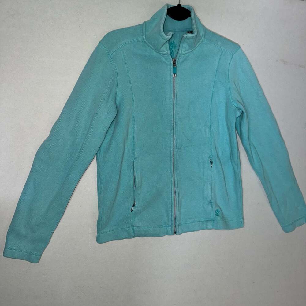 Tommy Bahama Full Zip Ribbed Jacket Size S